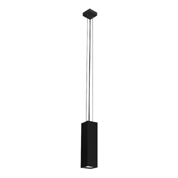 Shilo - Lámpara colgante 1xGU10/15W/230V negro