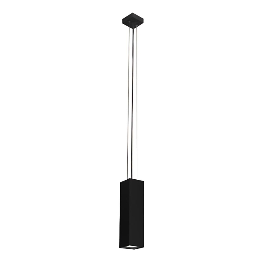 Shilo - Lámpara colgante 1xGU10/15W/230V negro
