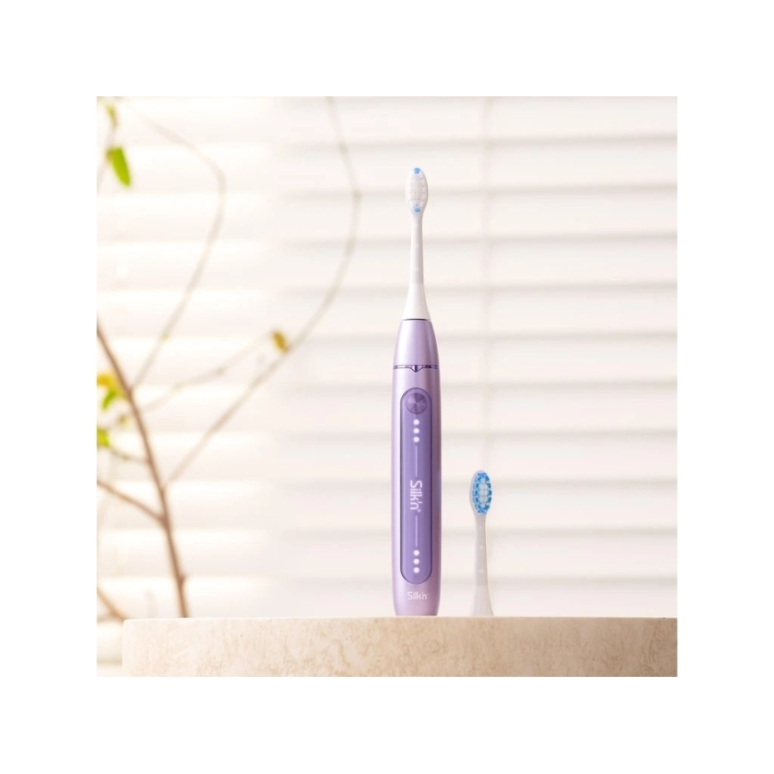 Silk’n - Cepillo de dientes sónico vibratorio SONIC YOU 3350 mAh IPX7 violeta