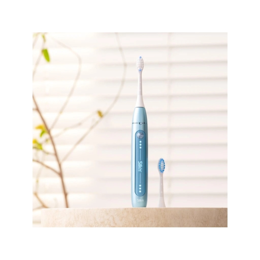 Silk’n - Cepillo dental sónico vibratorio SONIC YOU 3350 mAh IPX7 azul