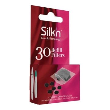 Silk’n - Filtros de repuesto para el dispositivo de peeling REVIT ESSENTIAL 2.0 30 unidades