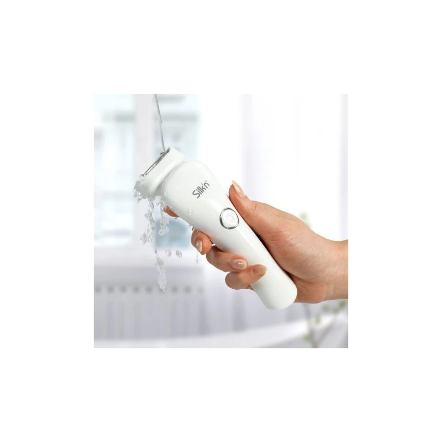 Silk’n - Maquinilla de afeitar LADY SHAVE Wet&Dry 2xAAA blanca