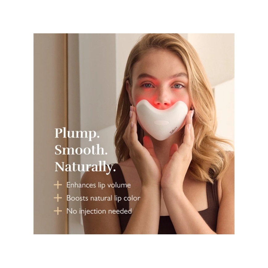 Silk’n - Mascarilla terapéutica LED para labios LED/5V 500 mAh beige