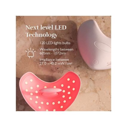 Silk’n - Mascarilla terapéutica LED para labios LED/5V 500 mAh beige