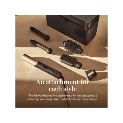 Silk’n - Secador de pelo SILKYAIR FLEX 230V negro/dorado