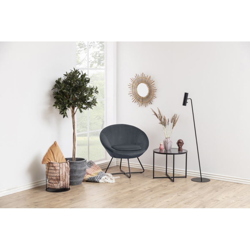 Silla BERYL gris oscuro