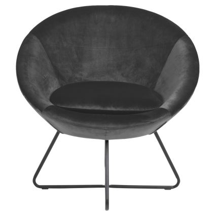 Silla BERYL gris oscuro