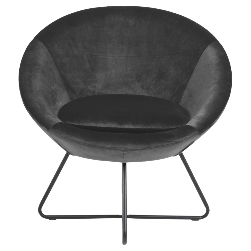 Silla BERYL gris oscuro