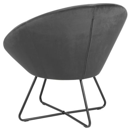 Silla BERYL gris oscuro