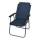 Silla de camping plegable azul