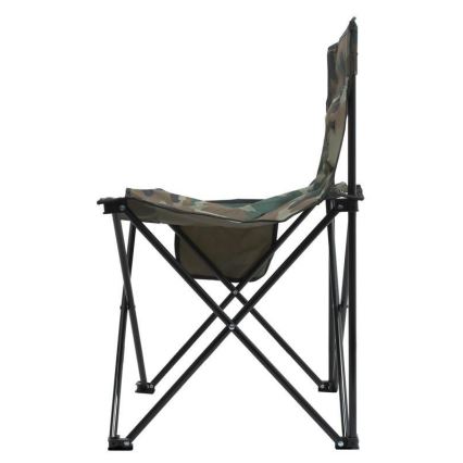 Silla de camping plegable camuflaje