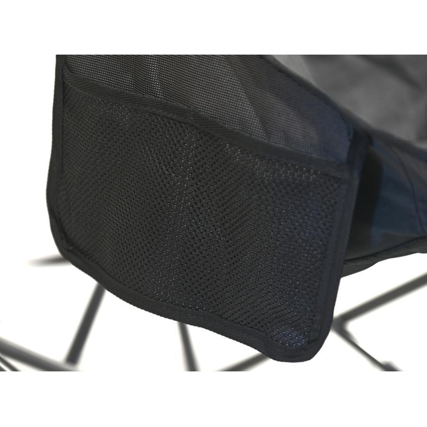 Silla de camping plegable gris