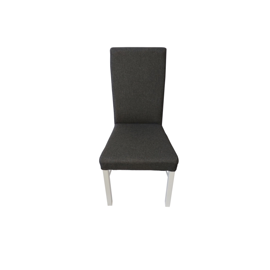 Silla de comedor ALISON gris/blanco