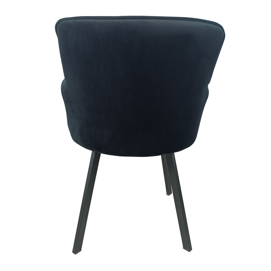 Silla de comedor AMELIA negro