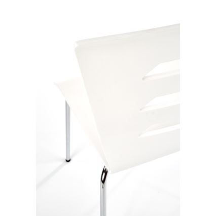 Silla de comedor BALENA, 1 unidad, blanca