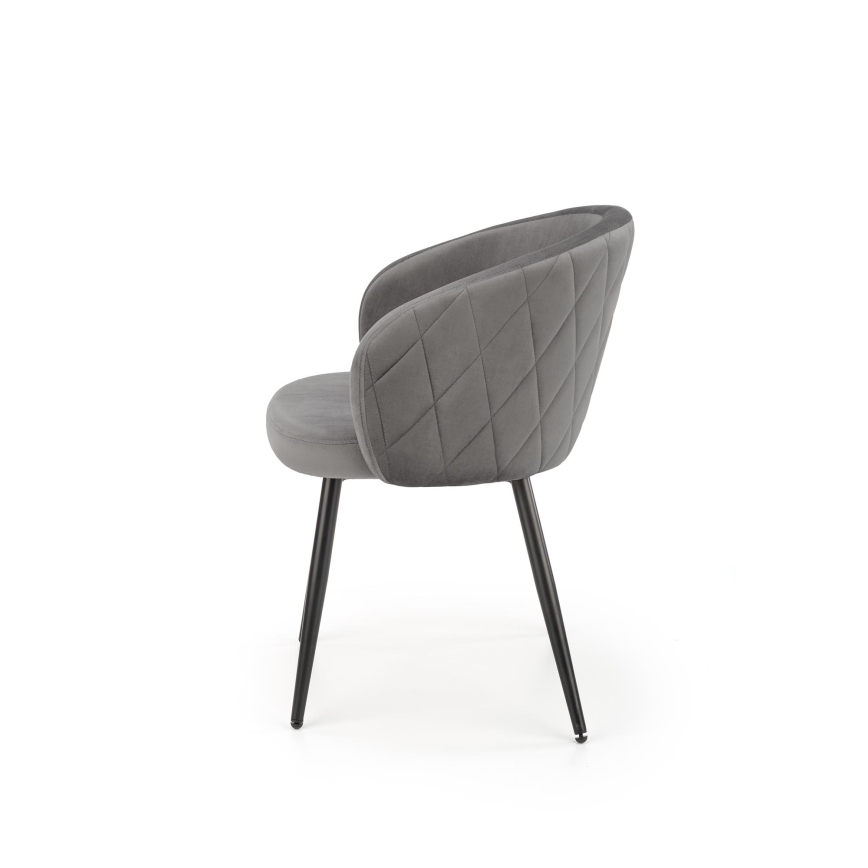 Silla de comedor CALMURE gris