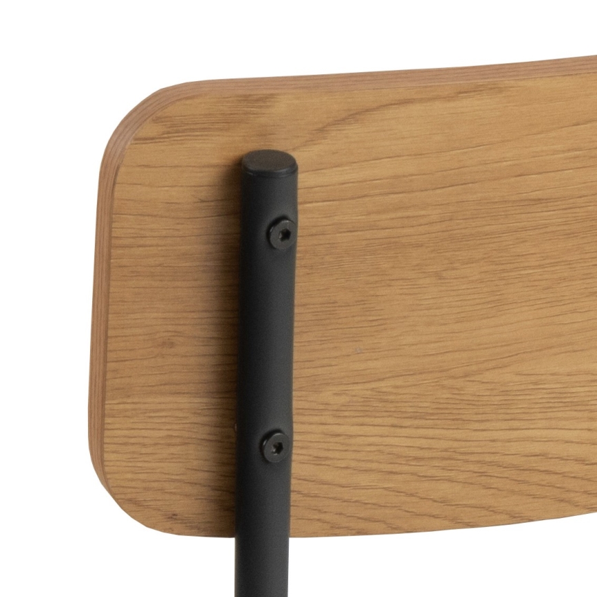 Silla de comedor CARYS, 1 unidad, roble