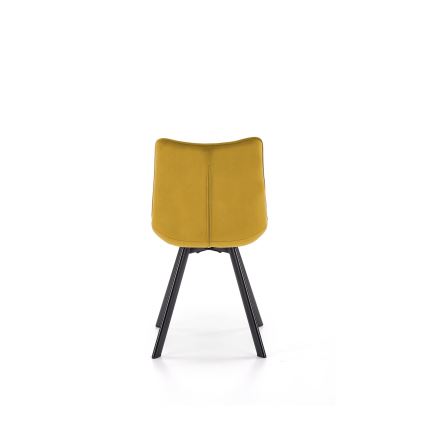 Silla de comedor COMORO, 1 ud., amarilla