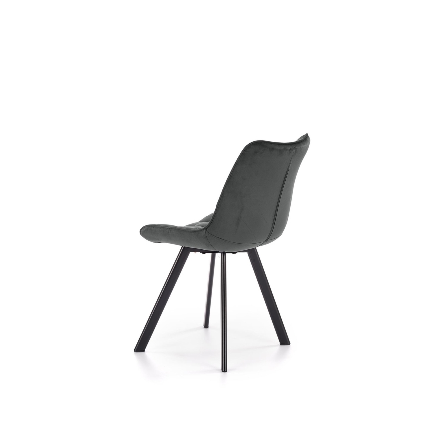 Silla de comedor COMORO 1 ud. gris oscuro