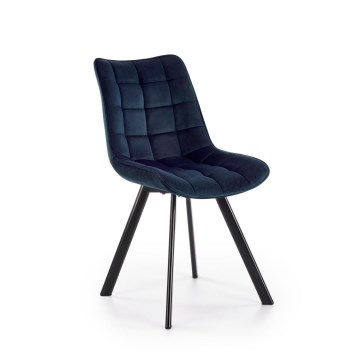 Silla de comedor COMORO, 1 unidad, azul oscuro