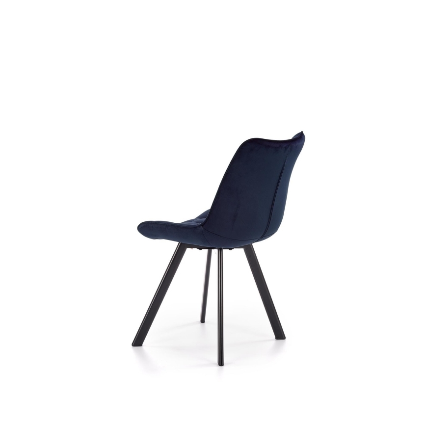 Silla de comedor COMORO, 1 unidad, azul oscuro