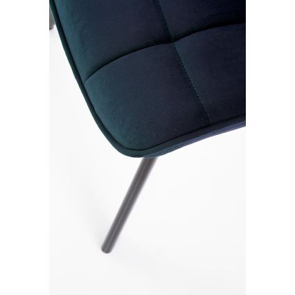 Silla de comedor COMORO, 1 unidad, azul oscuro