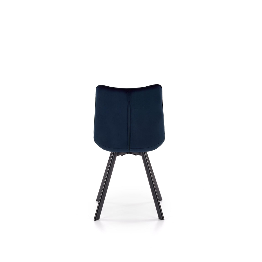 Silla de comedor COMORO, 1 unidad, azul oscuro