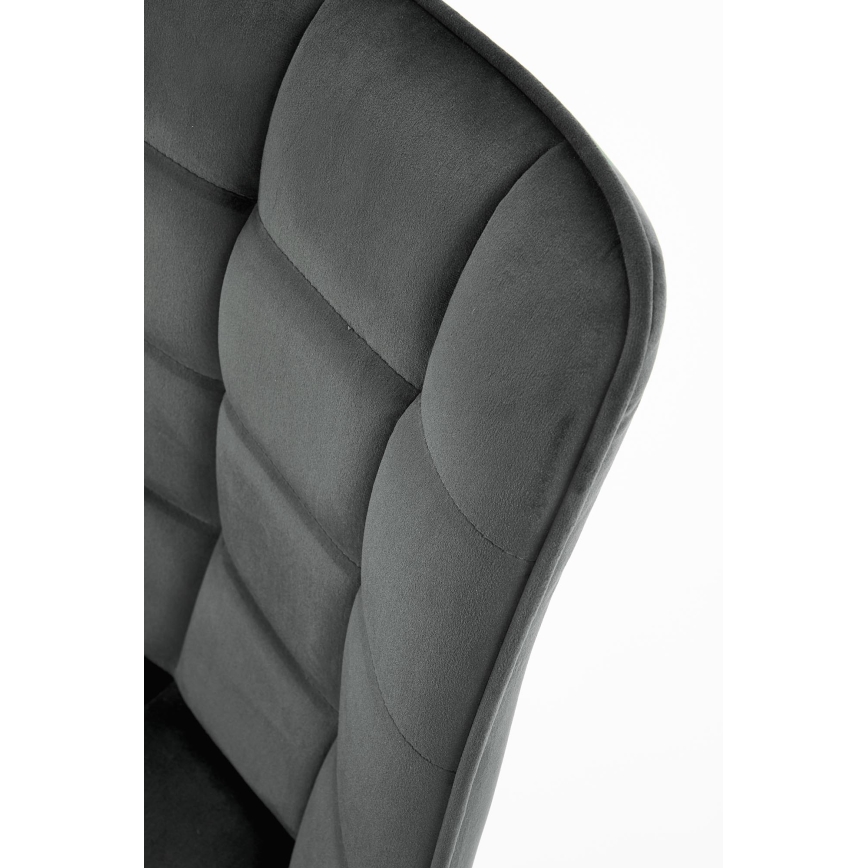 Silla de comedor COMORO, 1 unidad, gris oscuro