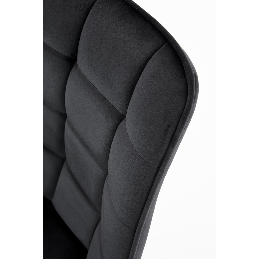 Silla de comedor COMORO, 1 unidad, negra