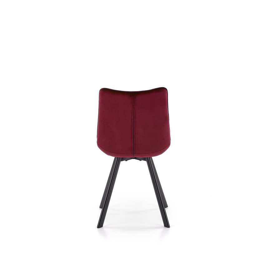 Silla de comedor COMORO, 1 unidad, rojo oscuro