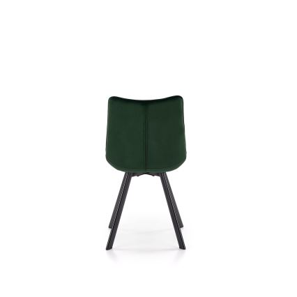 Silla de comedor COMORO — 1 unidad, verde oscuro