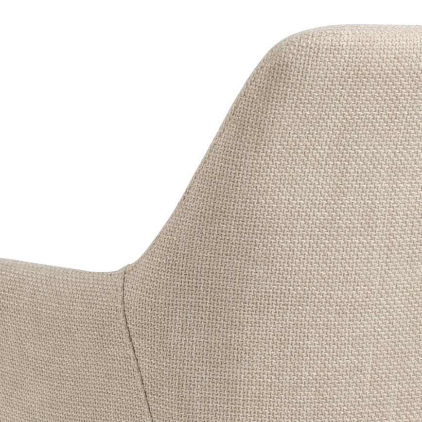 Silla de comedor con reposabrazos TANYA 1 unidad beige