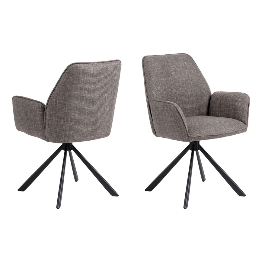 Silla de comedor ESME 1 pz gris