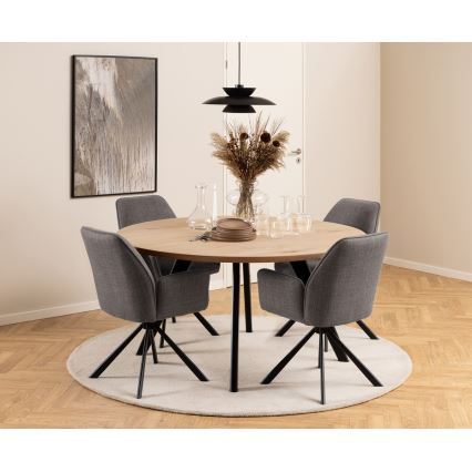 Silla de comedor ESME 1 pz gris