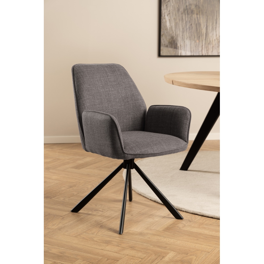 Silla de comedor ESME 1 pz gris