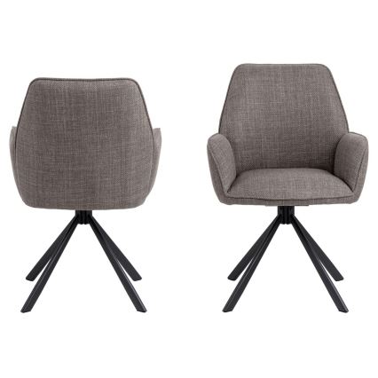Silla de comedor ESME 1 pz gris