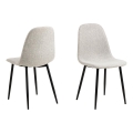 Silla de comedor KAIA 1 pz gris claro