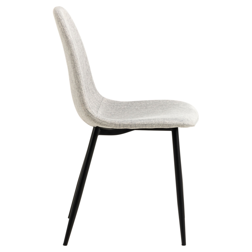 Silla de comedor KAIA 1 pz gris claro