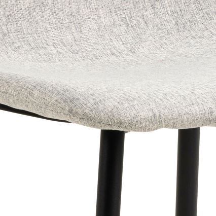 Silla de comedor KAIA 1 pz gris claro