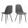 Silla de comedor KAIA 1 pz gris oscuro