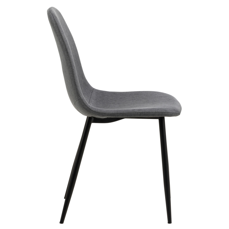 Silla de comedor KAIA 1 pz gris oscuro