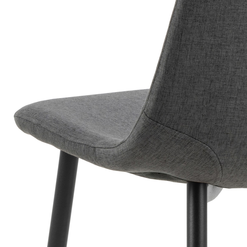 Silla de comedor KAIA 1 pz gris oscuro
