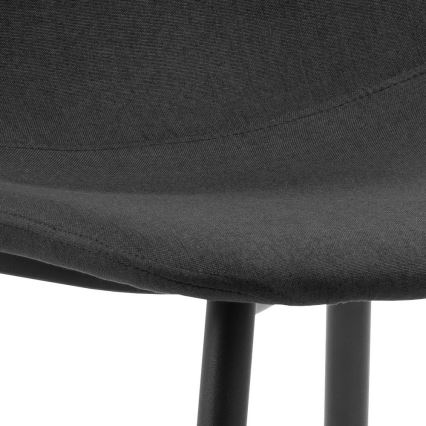 Silla de comedor KAIA 1 pz negro