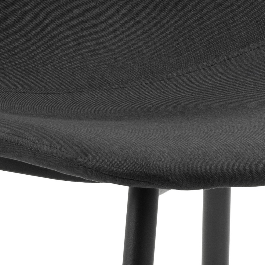 Silla de comedor KAIA 1 pz negro