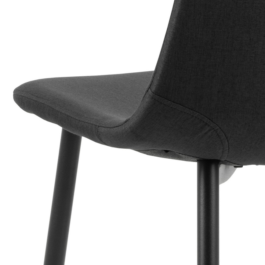 Silla de comedor KAIA 1 pz negro