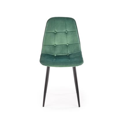 Silla de comedor KINDREL, 1 ud., verde oscuro