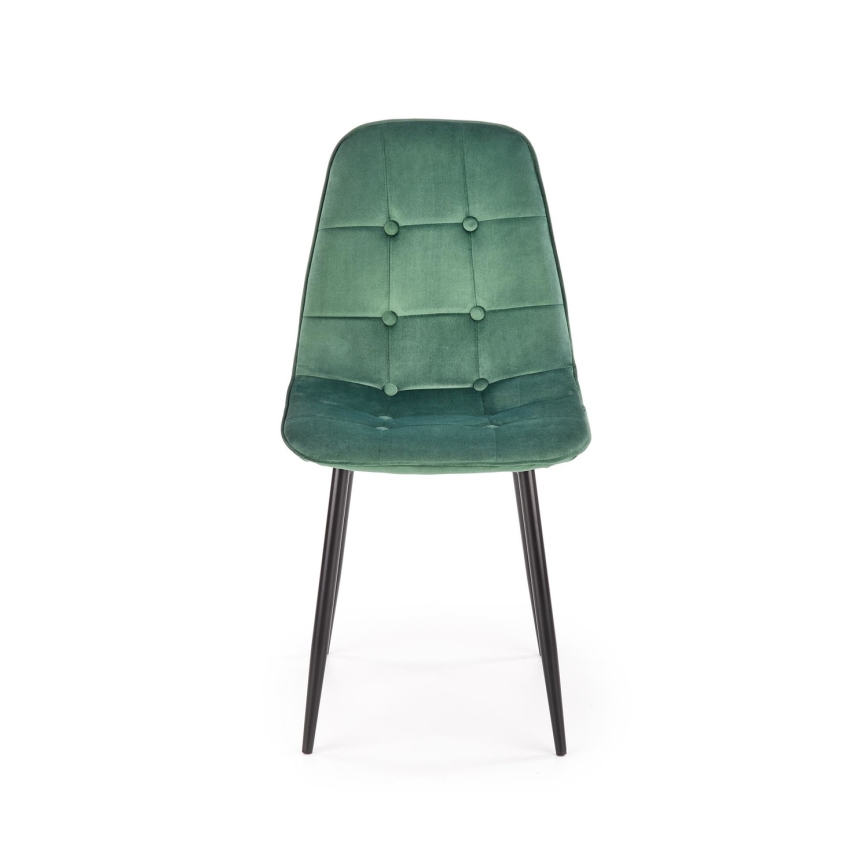 Silla de comedor KINDREL, 1 ud., verde oscuro