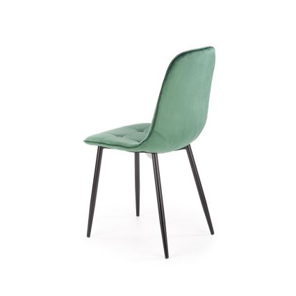 Silla de comedor KINDREL, 1 ud., verde oscuro
