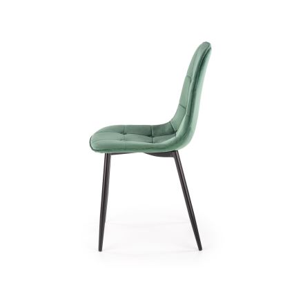 Silla de comedor KINDREL, 1 ud., verde oscuro