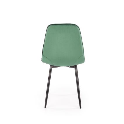 Silla de comedor KINDREL, 1 ud., verde oscuro
